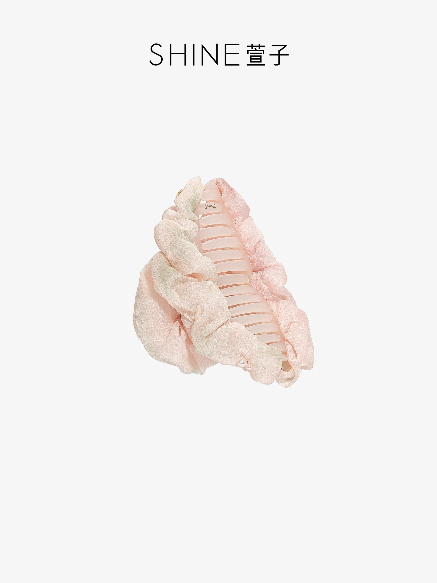 ロゼシフォン ヘアクリップ 商品写真 4