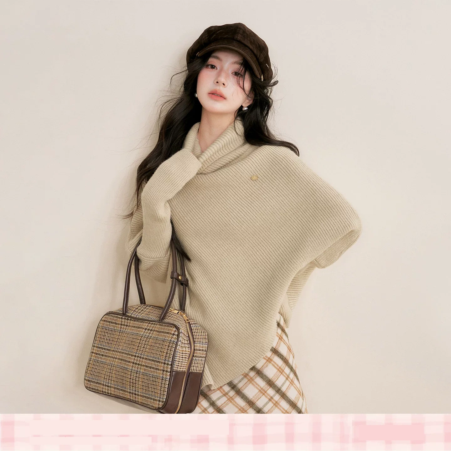 KROCHE アシンメトリー ニット KP7042