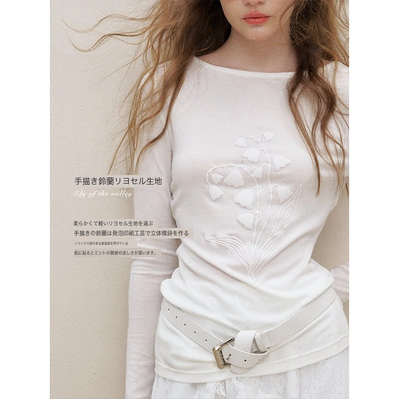 KROCHE プリント トップス KE4001