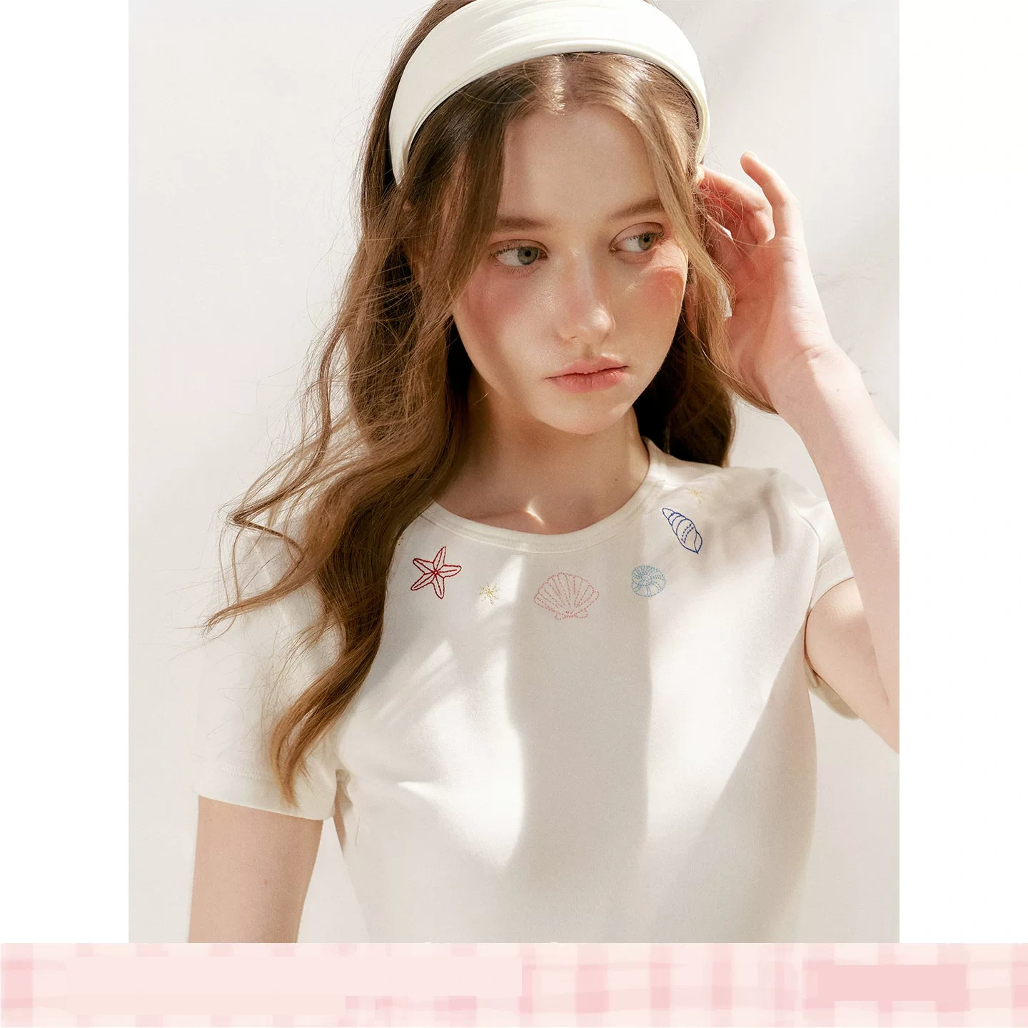 KROCHE 配色 半袖 Tシャツ KEC4071