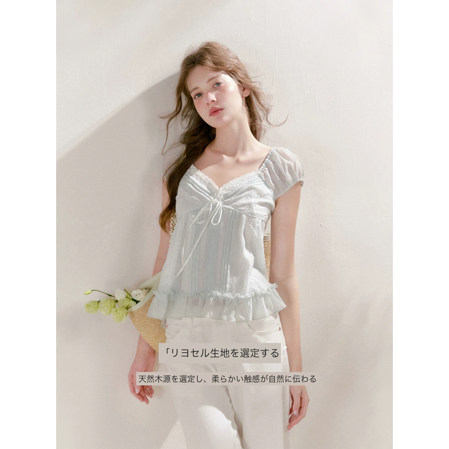KROCHE レース Tシャツ KWF2038