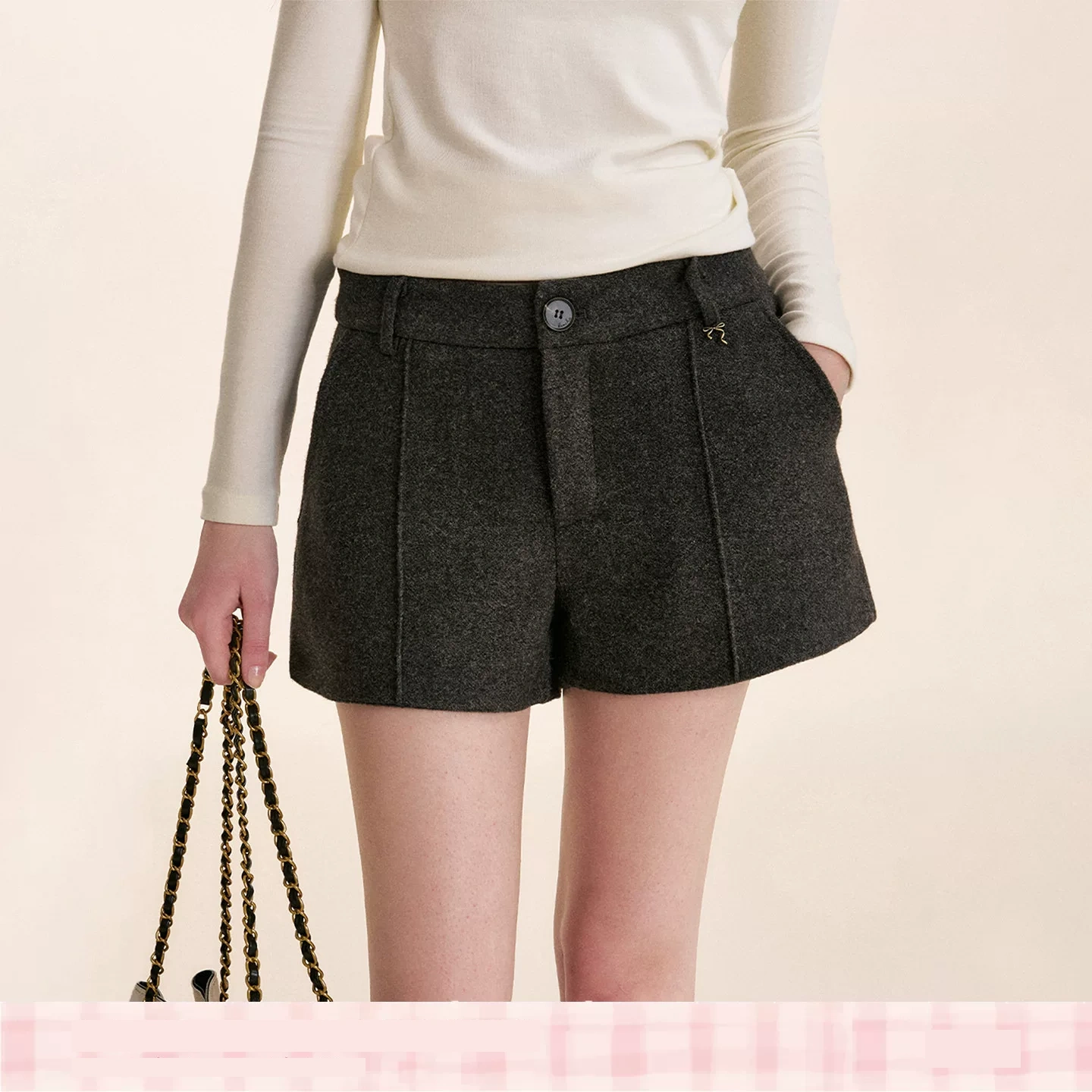 KROCHE ストレート パンツ KLC7025