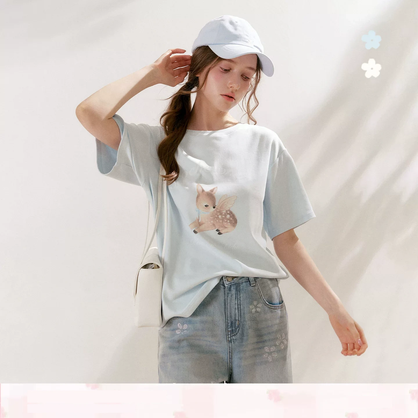 KROCHE プリント 半袖 Tシャツ KEC8080