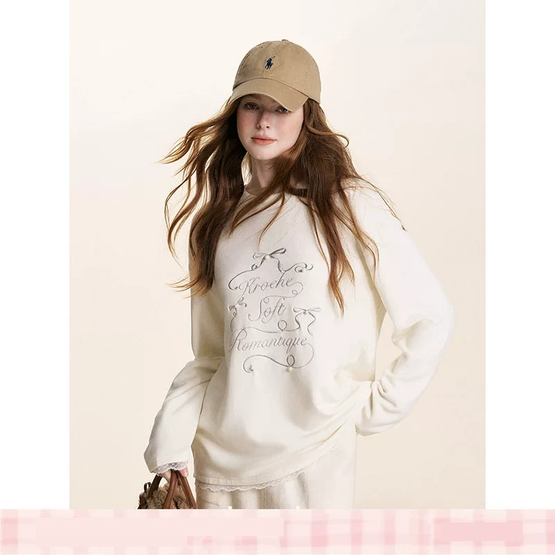 KROCHE レース 長袖 Tシャツ KB4580