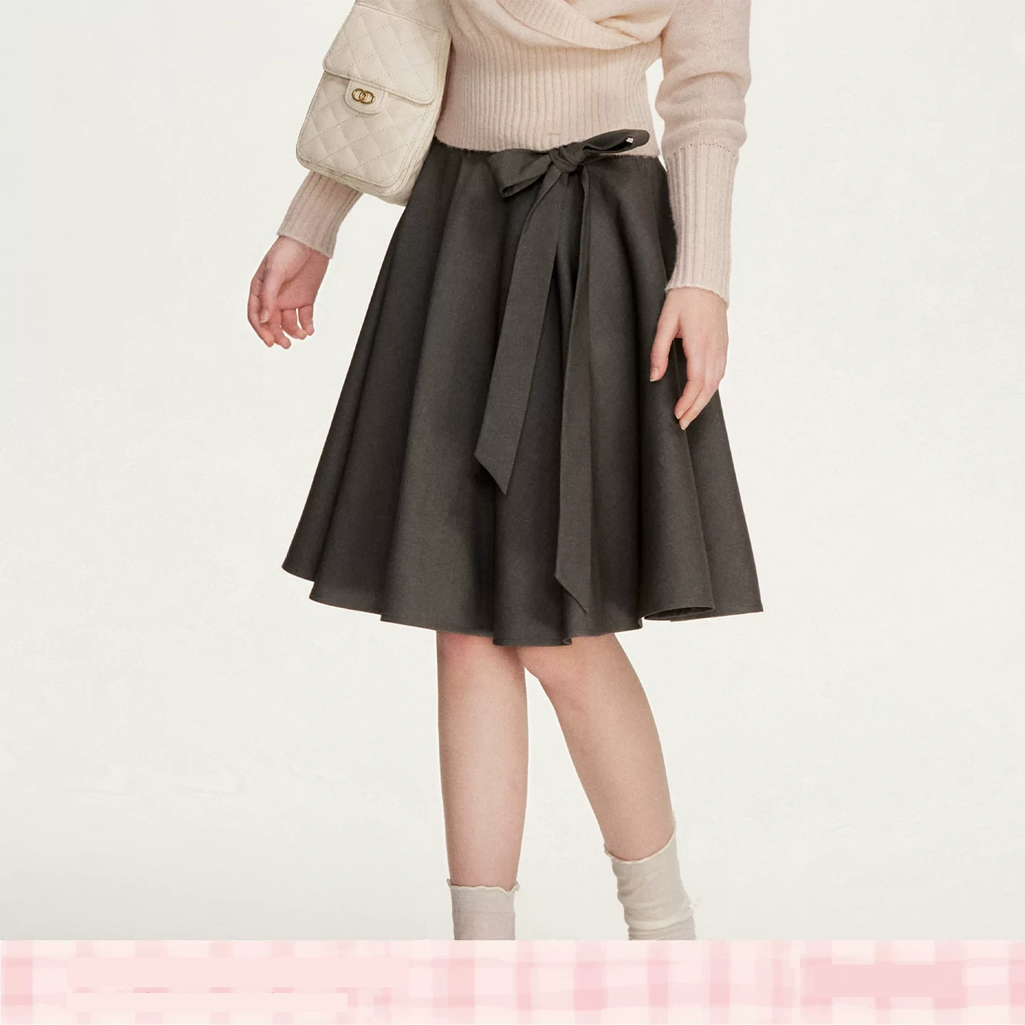 KROCHE リボン スカート KD7055