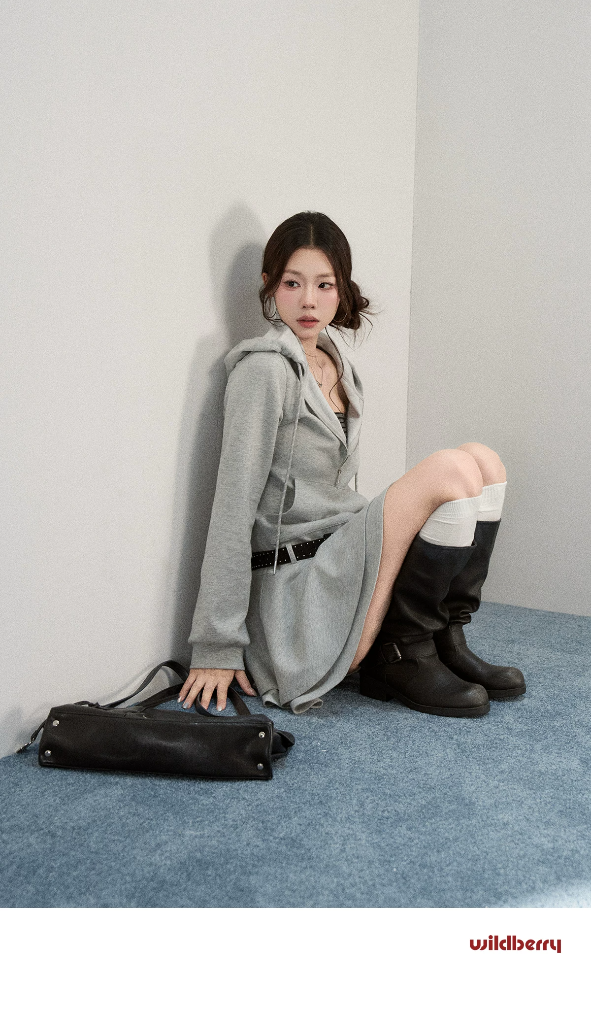 Wildberry ハーフジップワンピース／ボーダーベアトップ（各単品）