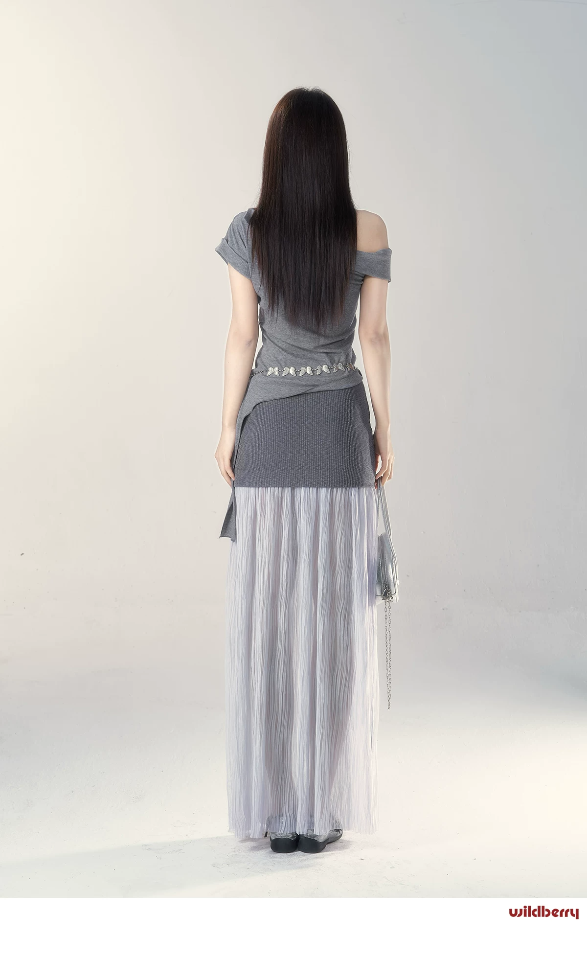 Wildberry アシンメトリートップス／切替スカート（各単品）