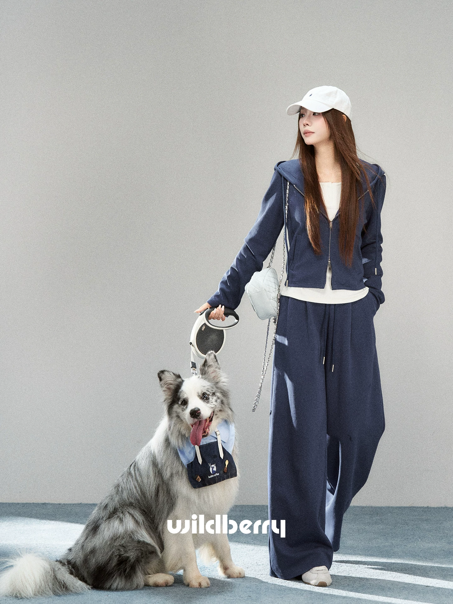 Wildberry ジップパーカー・ワイドパンツ・長袖Tシャツ