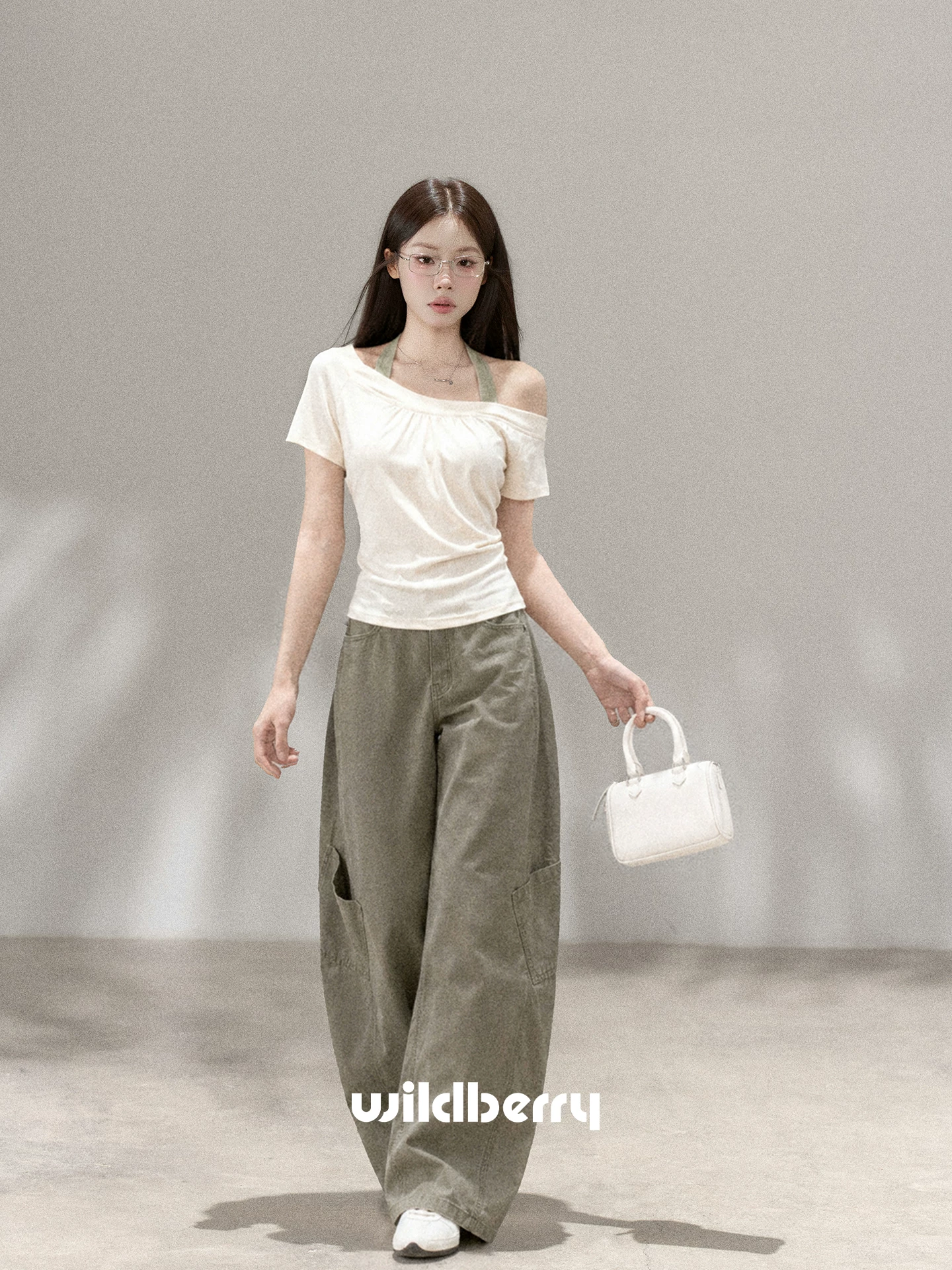 Wildberry ワークワイドパンツ