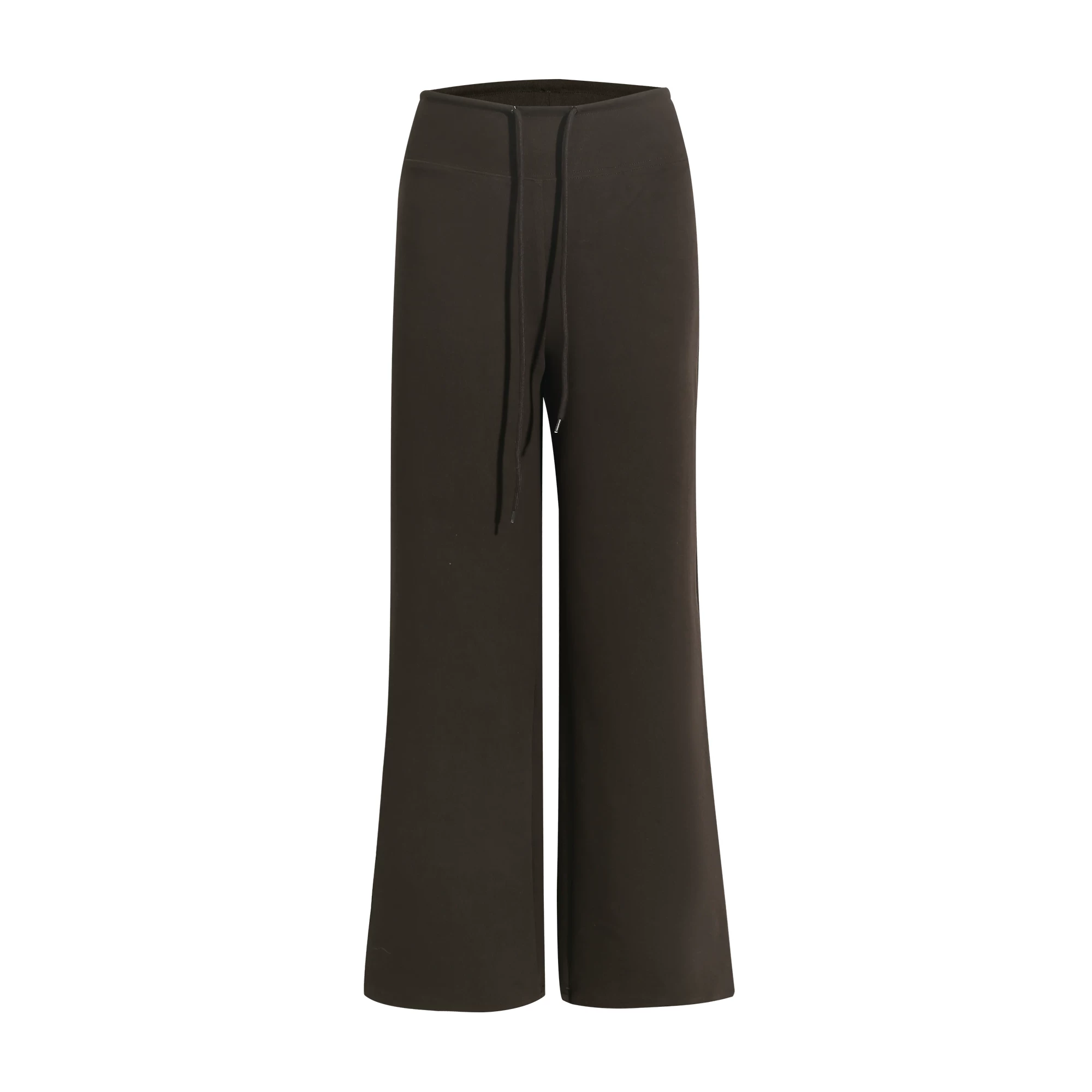 Wildberry グレー ハイウエストストレートパンツ