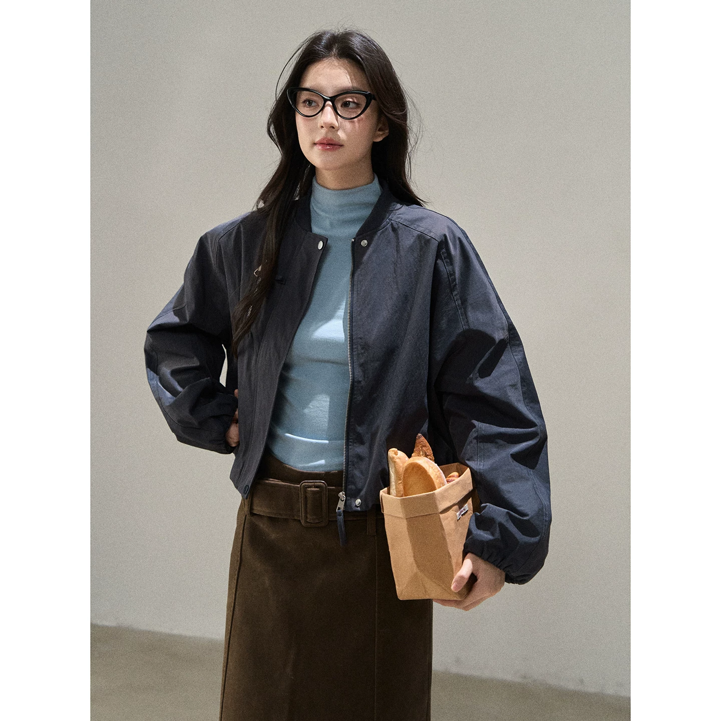 Wildberry シンプル ショートジャケット