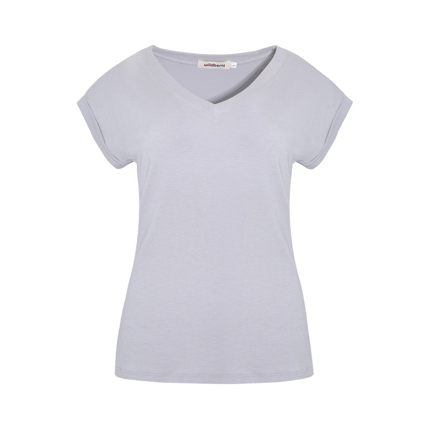 Wildberry Vネック 半袖Tシャツ