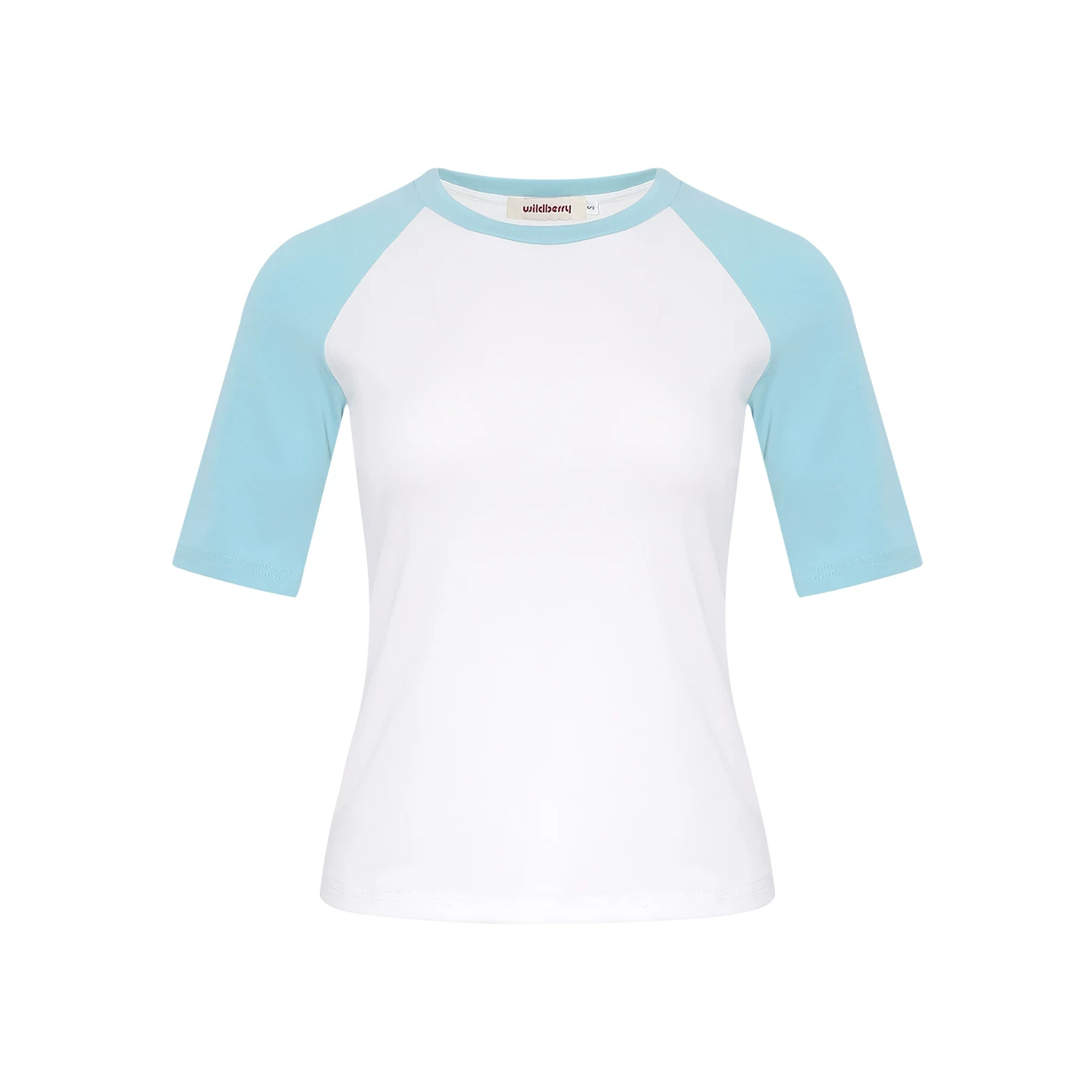 Wildberry 配色 半袖Tシャツ