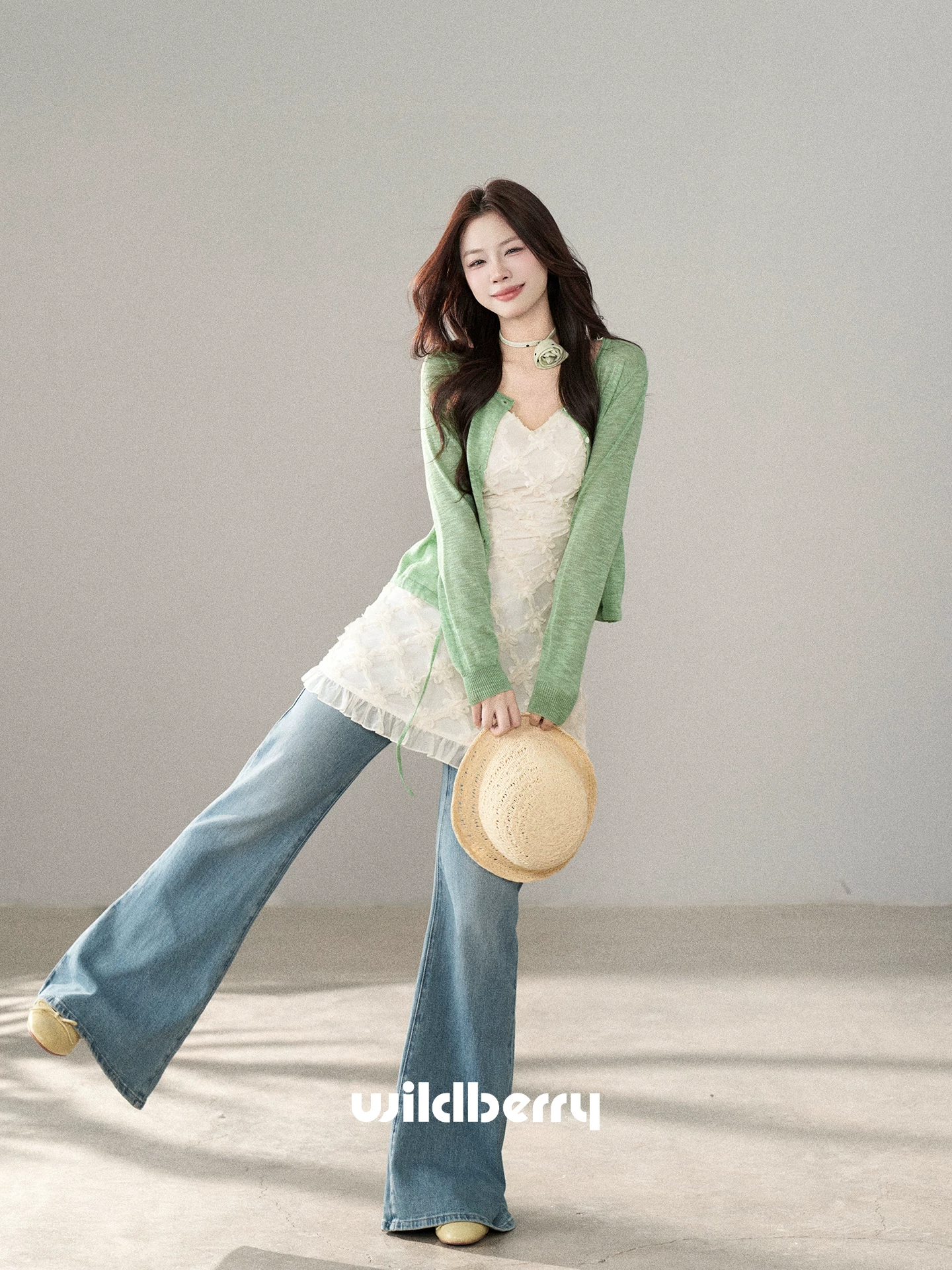Wildberry キャミ ミニワンピース