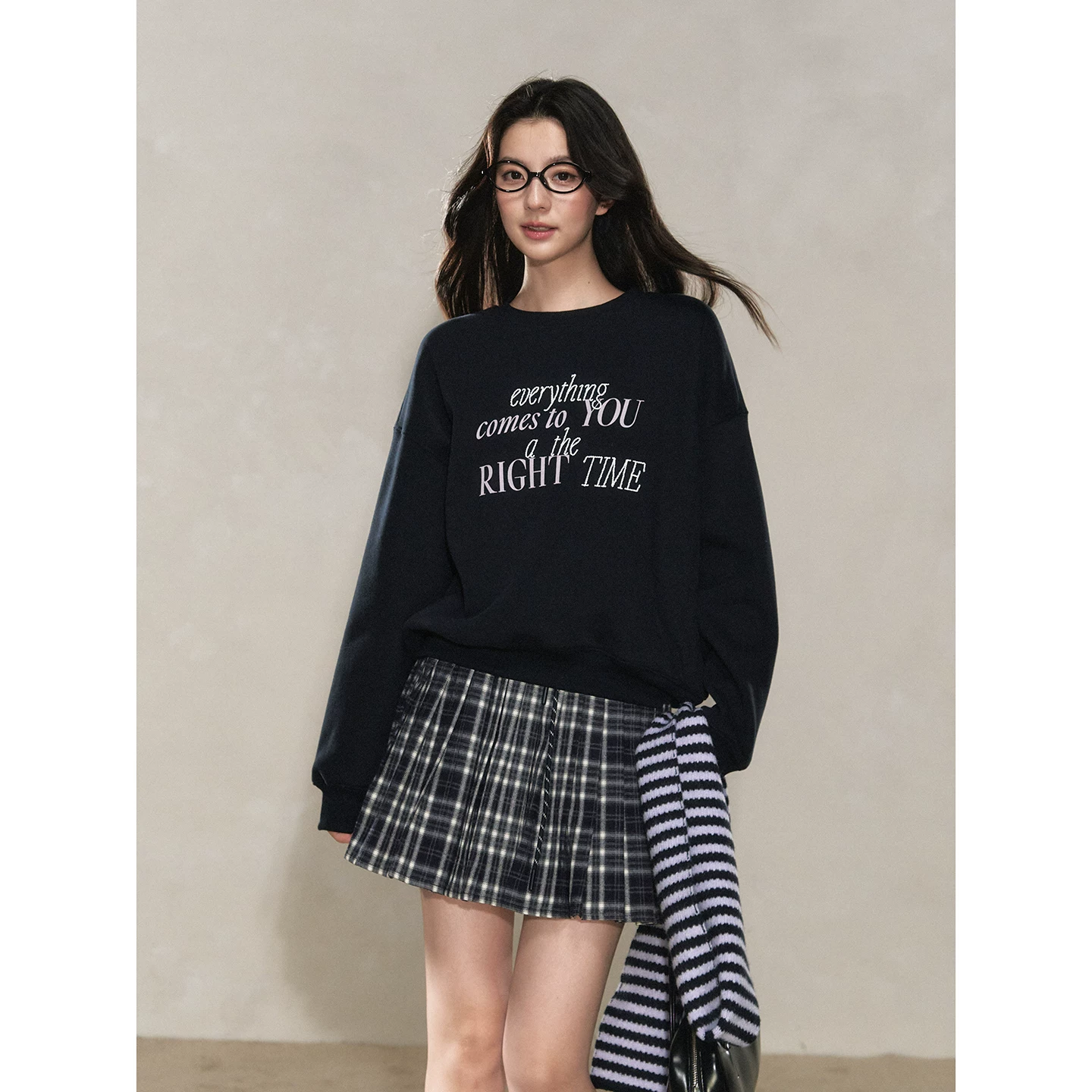 Wildberry クルーネック プルオーバースウェット
