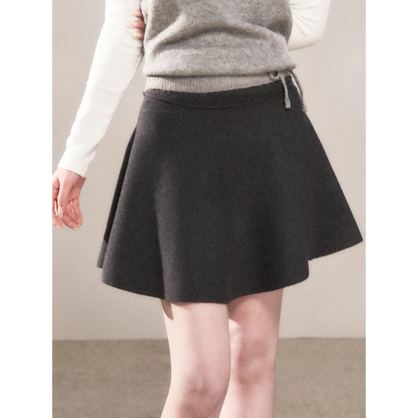 Wildberry Aライン ハイウエストミニスカート
