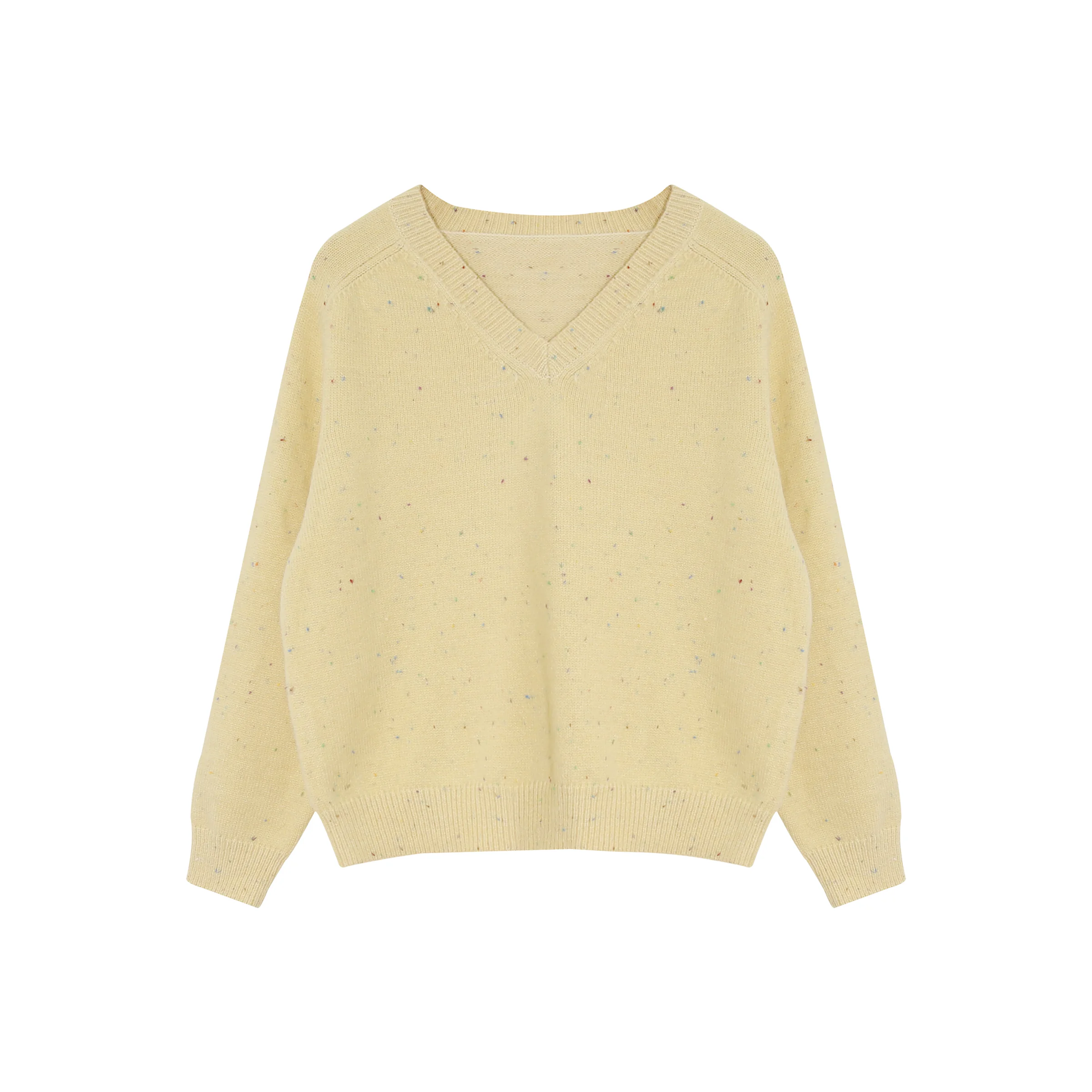 Wildberry イエロー プルオーバーニット