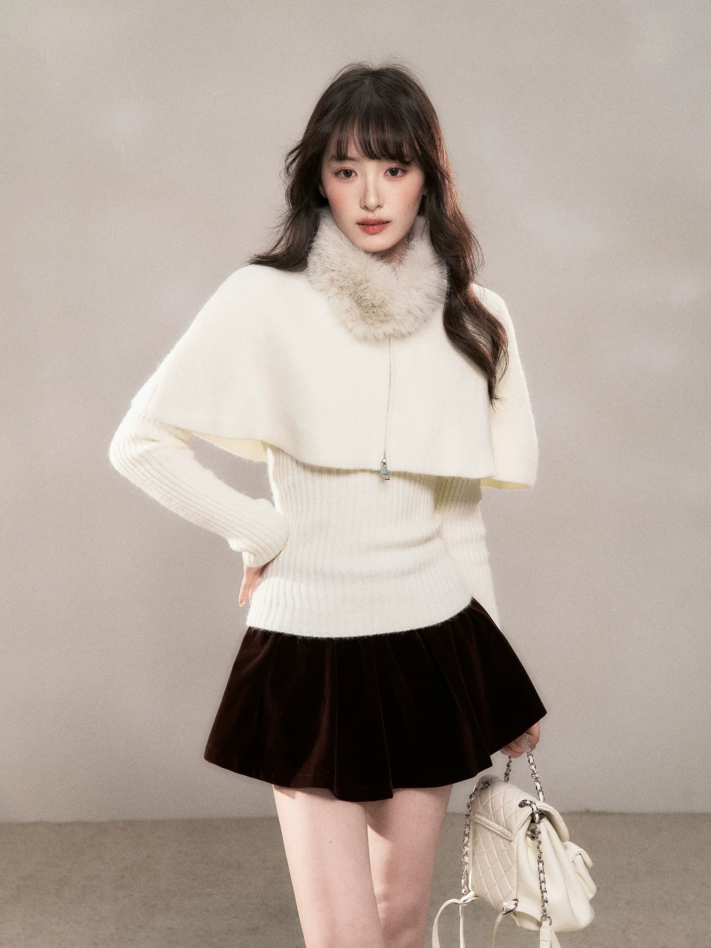 Wildberry Aライン ハイウエストミニスカート