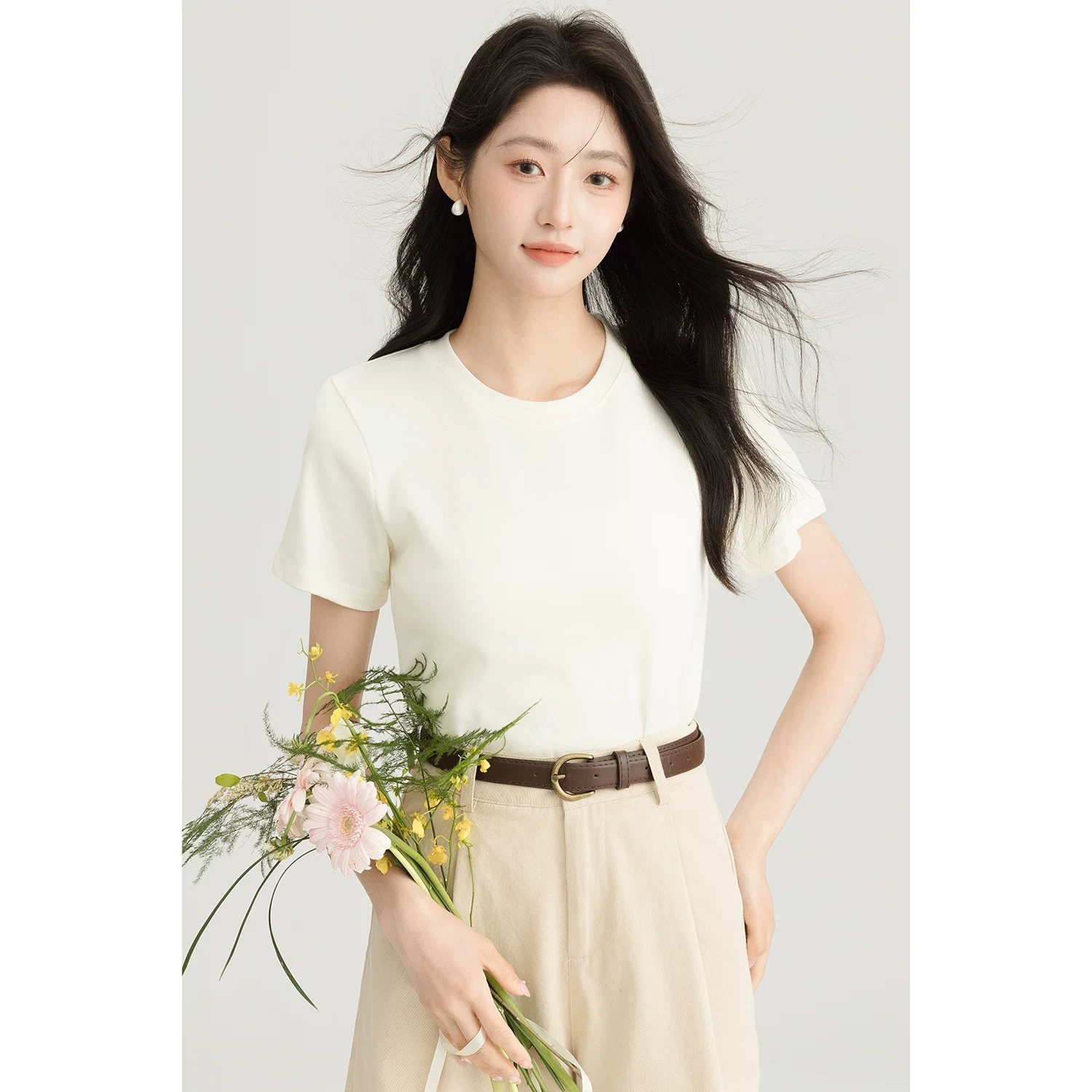 ベーシック 半袖Tシャツ 商品写真